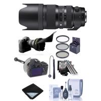 

Sigma 50-100mm f/1.8 DC HSM Art Lens for Nikon Cameras - Bundle with 82mm Filter Kit, Flex Lens Shade, Lens Wrap (19x19), FocusShifter DSLR Follow Focus, LensAlign MkII Focus Calibration System, Cleaning Kit, Cap Leash