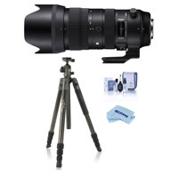 

Sigma 70-200mm f/2.8 DG OS HSM Sports Telephoto Zoom Lens for Nikon, Bundle with Vanguard VEO 2 Aluminum Tripod