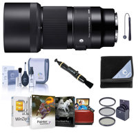 

Sigma 70mm f/2.8 DG ART Macro Lens for F/Leica L - Bundle With 49mm Filter Kit, Lens Wrap, Lens Cleaner, Capleash, Cleanimg Kit, Mac Software Package