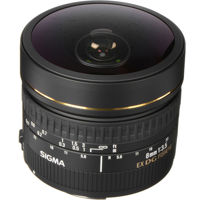 

Sigma 8mm f/3.5 EX DG Circular Fisheye Auto Focus Lens for Sigma DSLR Cameras - USA Warranty