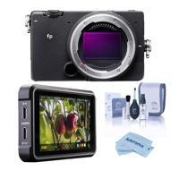 

Sigma fp Mirrorless Digital Camera - Bundle With Atomos Ninja V 5" Touchscreen Recording Monitor, Cleaning Kit, Microfiber Cloth