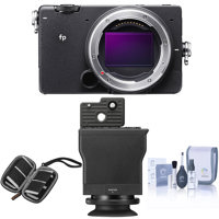 

Sigma fp Mirrorless Digital Camera Bundle with Sigma LVF-11 LCD Viewfinder, SD Card Case, Cleaning Kit