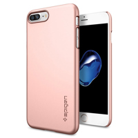 

Spigen Thin Fit Case for iPhone 7 Plus, Rose Gold