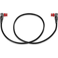 

Shape 24" 4K-12G SDI Coaxial Cable with 90 Degree Male BNC Connectors, Black