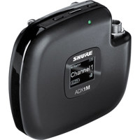 

Shure ADX1M Micro Wireless Bodypack Transmitter with LEMO3 Connector, G57: 470 to 616MHz