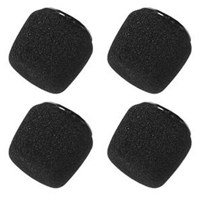 

Shure Foam Windscreen for Centraverse Overhead Condenser Microphones, 4 Pack, Black