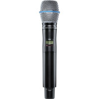 

Shure AD2 Axient Digital Handheld Transmitter with Beta 87C Cardioid Wireless Microphone Capsule