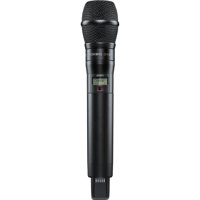 

Shure ADX2 ShowLink-Enabled Frequency Diversity Handheld Transmitter with KSM9HS Multi-Pattern Condenser Wireless Microphone Capsule, Black