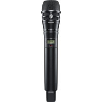 

Shure ADX2 Single Frequency ShowLink-Enabled Handheld Transmitter with KSM8 Dualdyne Cardioid Wireless Microphone Capsule, Black