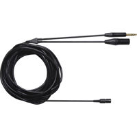 

Shure 25' Detachable Cable with Neutrik 3-Pin XLR Male Connector and 1/4" Stereo Plug for BRH50M/440M/441M Broadcast Headset