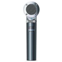 

Shure BETA 181 Ultra-Compact Side-Address Instrument Microphone Kit, Includes Cardioid, Supercardioid, Omnidirectional and Bidirectional Capsules