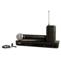 

Shure BLX1288/CVL Dual-Channel Handheld & Lavalier Combo Wireless Mic System H9 512 - 542 MHz