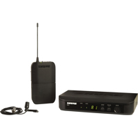 

Shure BLX14/CVL Lavalier Wireless Microphone System, H9:512.125-541.800 MHz, Includes BLX4 Wireless Receiver, BLX1 Bodypack Transmitter, CVL Centraverse Lavalier Microphone