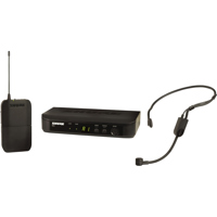 

Shure BLX14/P31 Headset Wireless Microphone System, Includes BLX4 Wireless Receiver, BLX1 Bodypack Transmitter, PGA31 Headset Condenser Microphone, H9:512.125-541.800 MHz