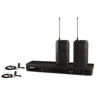 

Shure BLX1288/CVL Dual-Channel Dual Lavalier Wireless Mic System, Includes 2x BLX1 Bodypack Transmitter, BLX88 Dual Channel Receiver, 2x CVL Centraverse Lavalier Microphone, H9: 512.125-541.800 MHz
