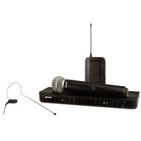 

Shure BLX1288/MX153 Dual-Channel Combo Earset and Handheld Microphone System with BLX2/SM58, MX153 Mic, J11: 596-616MHz