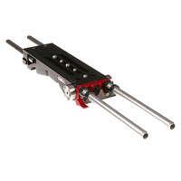 

Shape BP0008 V-Lock Quick Release Baseplate (Without Handles), Supports 15mm/19mm Studio Rod Adapters, V-Lock Delta Adapter