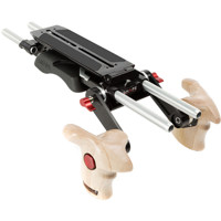 

Shape REVOLT VCT Universal Baseplate with Camera Shoulder Mount and Wooden Handle Grips