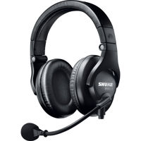 

Shure Dual-Sided Broadcast Headset with Cardioid Microphone, Without Cable, 15 to 27000Hz Headphone Frequency Range