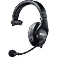 

Shure Single-Sided Broadcast Headset with Cardioid Microphone, Without Cable, 15 to 27000Hz Frequency Range