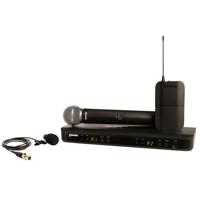 

Shure BLX Dual Combo System w/ WL185 & SM58, H9