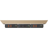 

Shure 1 RU Component Mounting Bracket for Up to Three ANI4 Audio Network Interface Units