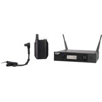 

Shure GLXD14R/B98 Instrument Wireless System (Z2 Band: 2400 - 2483.5 MHz), Includes GLXD1 Bodypack Transmitter, GLXD4R Receiver, BETA-98H/C Cardioid Condenser Microphone