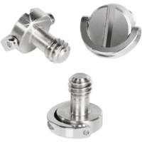 

Shape 1/4"-20 D-Ring Camera Screw for Rig Baseplate, 3 Pack