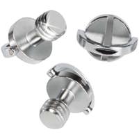 

Shape 3/8"-16 D-Ring Camera Screw for Rig Baseplate, 3 Pack