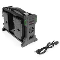 

Shape Full Play 100-240V Intelligent Charger for 4-Channel Gold-Mount 26 V Lithium-Ion Battery