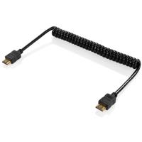 

Shape 16" to 32" 4K 2.0 HDMI Type-A to HDMI Type-A Male Coiled Cable