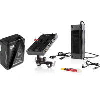 

Shape Full Play 14.8V 98Wh Rechargeable Lithium-Ion V-Mount Battery Kit with D-Box Power and Charger for BlackMagic URSA Mini and URSA Mini Pro Camera