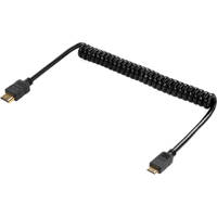 

Shape 16" to 32" 4K 2.0 HDMI Type-A to Mini HDMI Type-C Male Coiled Cable