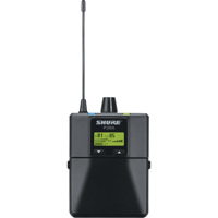 

Shure P3RA Professional Wireless Bodypack Receiver for PSM 300 Monitor System, G20:488-512MHz