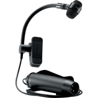 

Shure PGA98H Clip-On Condenser Gooseneck Woodwind and Brass Instrument Microphone, XLR-XLR Cable
