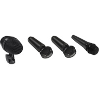 

Shure 4-Piece Studio Microphone Kit, Includes PGA52, PGA57 & Two PGA181 Mics, A25D Stand Adapter, WA371 Stand Adapter, XLR-XLR Cables, Case