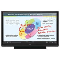 

Sharp AQUOS BOARD PN-L603B 60" Edge Lit LED Backlight Landscape Touchscreen Full HD Interactive Display System,1920x1080