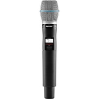 

Shure QLXD2 Wireless Handheld Microphone Transmitter with Beta 87C Capsule, J50A: 572 - 616MHz