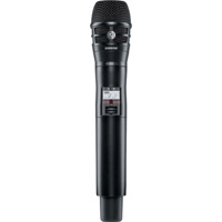 

Shure QLXD2/K8B Handheld Wireless Microphone Transmitter, V50: 174 to 216 MHz, Black