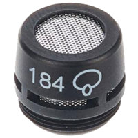 

Shure R184 Replacement Supercardioid Cartridge, Black - for WL Series Lavaliers and Microflex MX Series Microphones