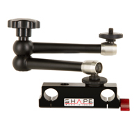 

Shape Rod Bloc with 1/4"-20, 3/8"-16 Threads and 11" Magic Arm