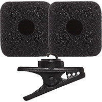 

Shure RK377 Replacement Accessory Kit for PGA31 Headset Microphone, Includes Clip and 2x Foam Windscreens