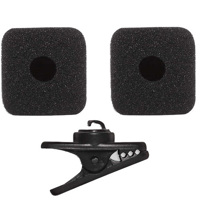 

Shure RK379 Replacement Accessory Kit for SM31FH Headset Microphone, Includes Clip and 2x Foam Windscreens