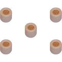 

Shure RPM212 High Boost EQ Cap for WL50T, WL51T, WBH53, Beta 53, Beta 54 and WBH54 Microphones, 5 Pack, Tan with Gold Top