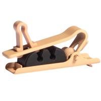 

Shure Single Tie Clip for TwinPlex Lavalier Microphones, Tan, 3-Pack
