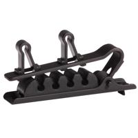 

Shure Dual Tie Clip for TwinPlex Lavalier Microphones, Black, 3-Pack