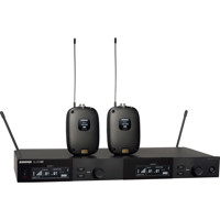 

Shure SLXD14D Dual-Channel Digital Wireless Instrument System, H55: 514-558MHz