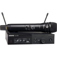 

Shure SLXD24/K8B Single-Channel Digital Wireless Vocal System with KSM8 Microphone Capsule, J52: 558-602MHz, 614-616MHz