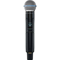 

Shure SLXD2/B58 Handheld Digital Wireless Transmitter with Beta 58 Microphone Capsule, J52: 558-602MHz and 614-616MHz