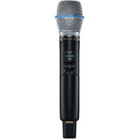 

Shure SLXD2/B87A Handheld Digital Wireless Transmitter with Beta 87A Microphone Capsule, J52: 558-602MHz and 614-616MHz